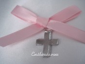 100P. Baptism Pins with Traditional Style Cross Pendants